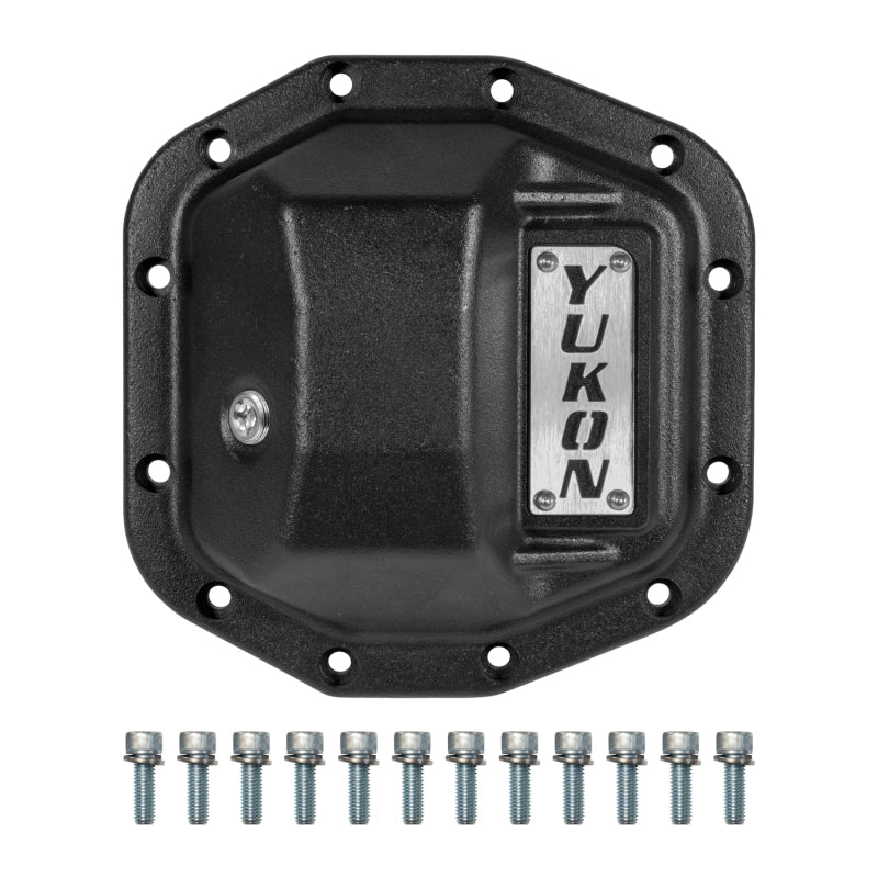 Load image into Gallery viewer, Yukon Gear Hardcore Nodular Iron Cover for 2018 Jeep Wrangler JL Rear Dana 35
