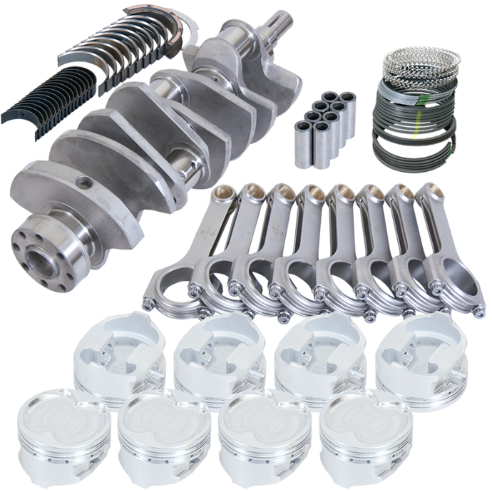 Eagle Ford 4.6L 4-Valve Heads Rotating Assembly Kit with 5.950in H-Beam - +.020 Bore