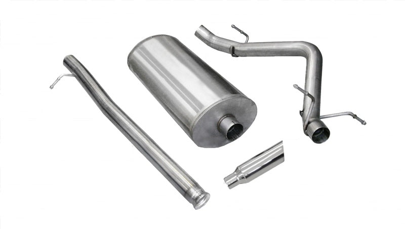 Load image into Gallery viewer, Corsa 2009-2009 Chevrolet Silverado Ext. Cab/Std. Bed 1500 4.8L V8 Polished Sport Cat-Back Exhaust
