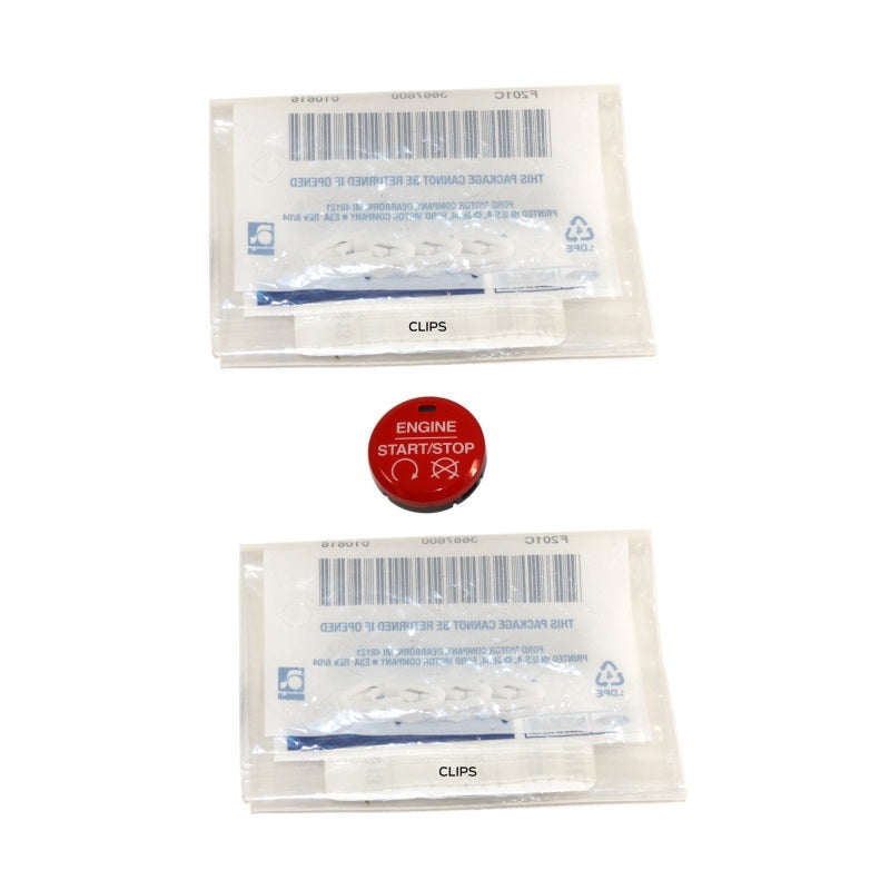 Load image into Gallery viewer, Ford Racing 15-17 Mustang Red Starter Button Installation Kit
