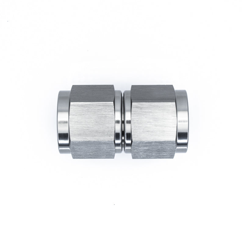 Load image into Gallery viewer, DeatschWerks 10AN Flare Female Swivel to 10AN Flare Female Swivel - Anodized Matte Black

