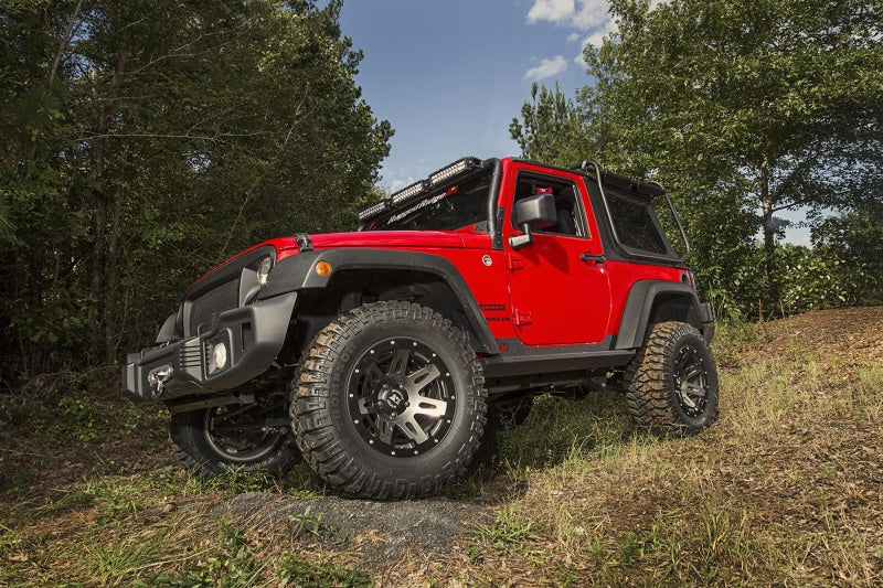 Load image into Gallery viewer, Rugged Ridge XHD Rock Sliders 07-18 Jeep Wrangler JK 2 Door
