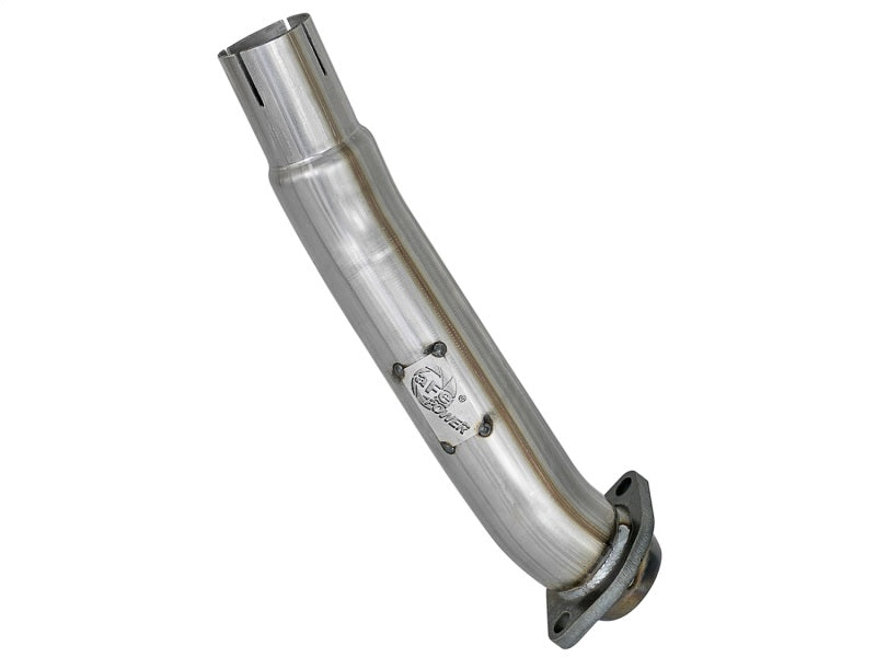 Load image into Gallery viewer, aFe Twisted Steel 2in Stainless Steel Loop Delete Down-Pipe 2018+ Jeep Wrangler (JL) V6 3.6L
