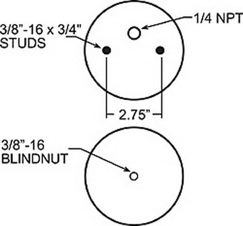 Load image into Gallery viewer, Firestone Ride-Rite Replacement Bellow 224C (For Kit PN 2040/1130/2601/2598/2580/2170) (W217606873)
