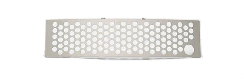 Load image into Gallery viewer, Putco 11-14 Ford F-150 - EcoBoost Bumper Grille Insert - SS Punch Design - w/ Heater Plug Opening
