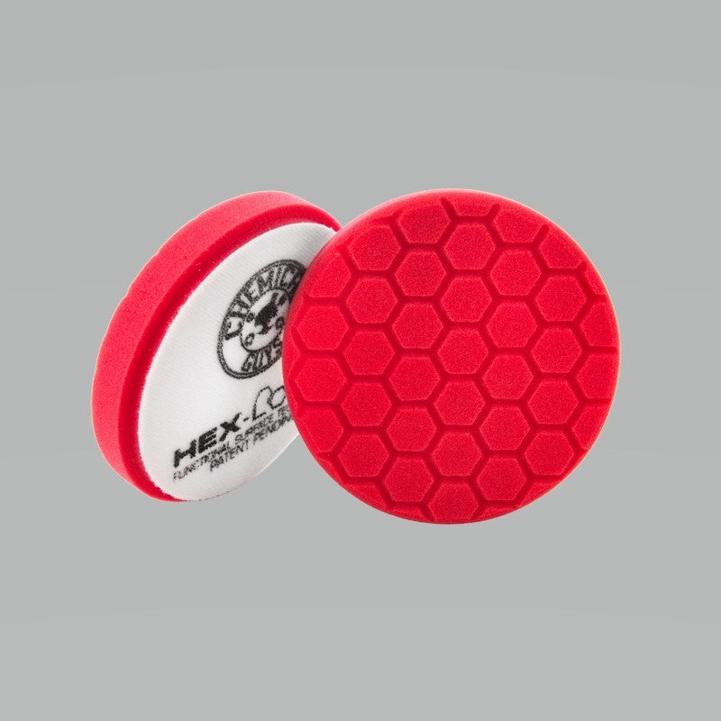 Load image into Gallery viewer, Chemical Guys Hex Logic Self-Centered Perfection Ultra-Fine Finishing Pad - Red - 5.5in
