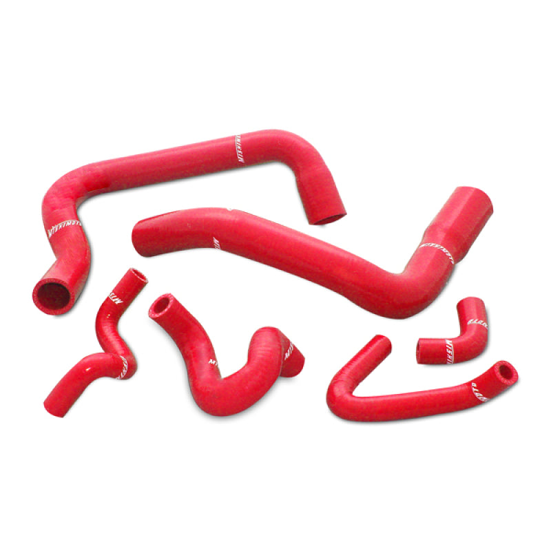 Load image into Gallery viewer, Mishimoto 86-93 Ford Mustang Red Silicone Hose Kit
