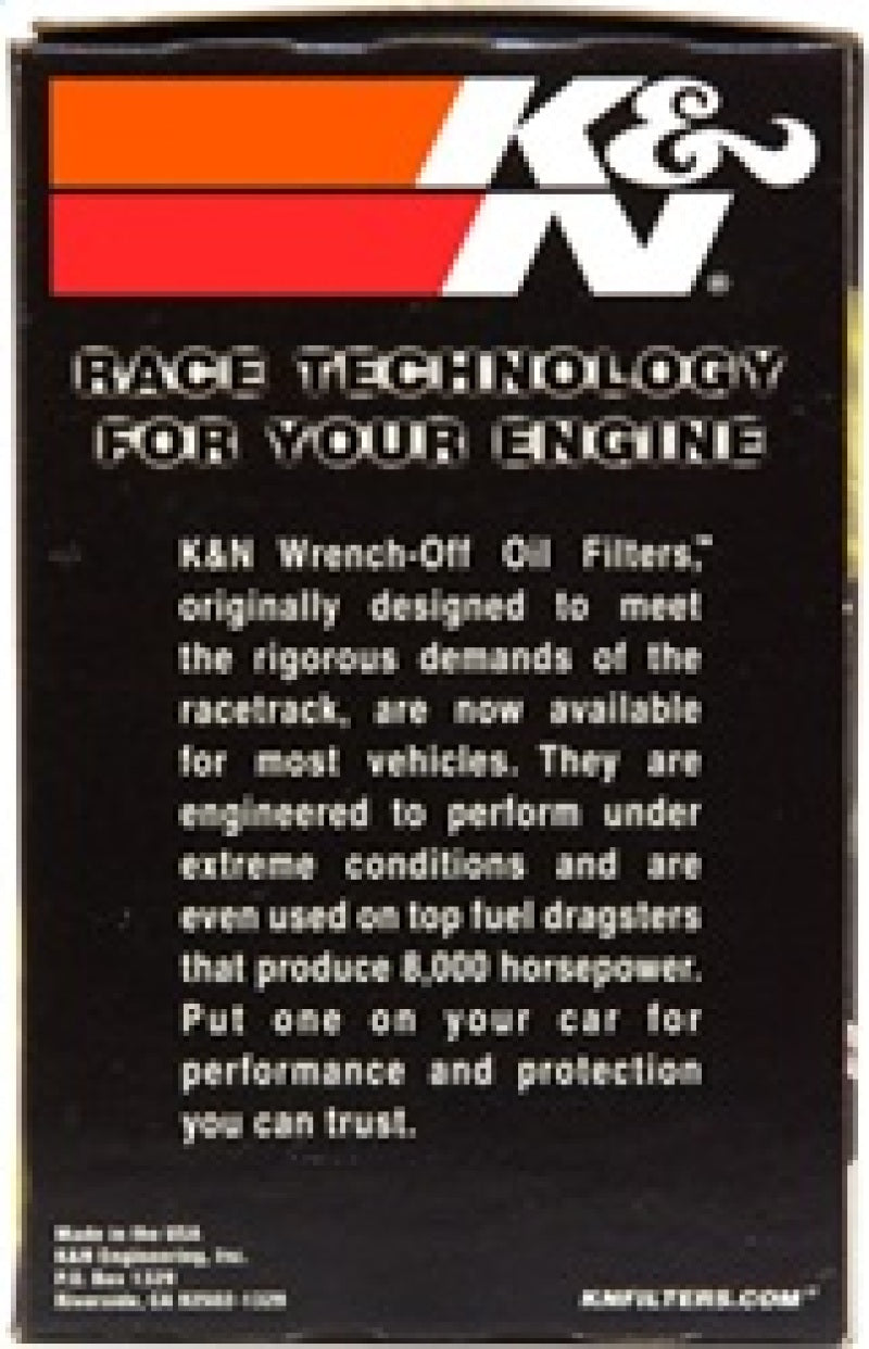 Load image into Gallery viewer, K&amp;N Universal Performance Gold Oil Filter
