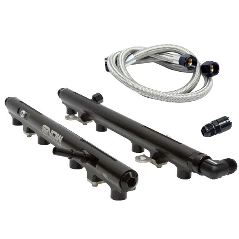 Load image into Gallery viewer, Snow 2018+ Ford Coyote Factory Hookup Fuel Rail Kit (Pair)
