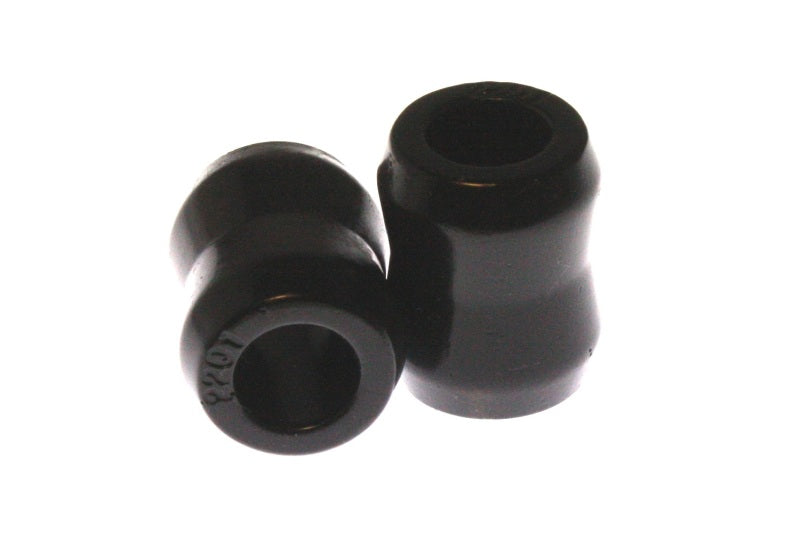 Load image into Gallery viewer, Energy Suspension Black Hour Glass Shock Bushings 5/8 inch I.D./ 1 min - 1 1/8 max inch / O.D.1 7/16

