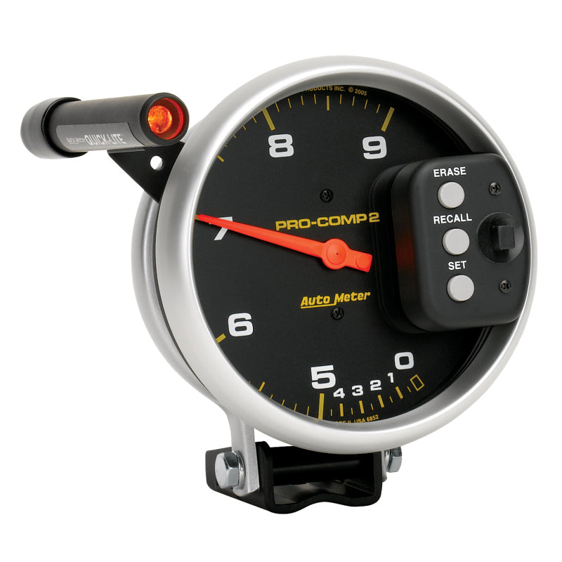 Load image into Gallery viewer, Autometer Pro-Comp 5 inch 9000 RPM Dual Range w/ Shift-Lite and Memory Tach
