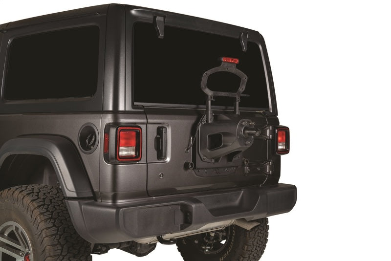 Load image into Gallery viewer, Rugged Ridge Spare Tire Relocation Bracket 18-20 Jeep Wrangler JL
