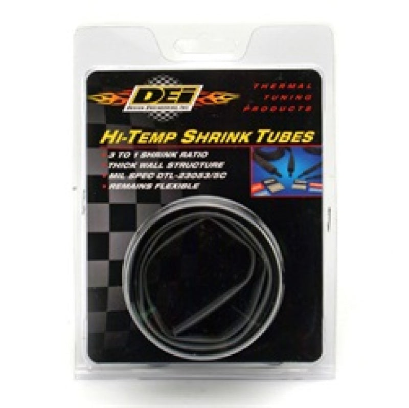 Load image into Gallery viewer, DEI Hi-Temp Shrink Tube Kit - 9/12/18/24mm x 2ft - Black
