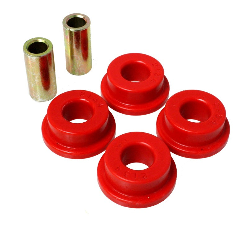 Load image into Gallery viewer, Energy Suspension .875 ID x 2.178 OD (Bushing Dims) Red Universal Link - Flange Type Bushings
