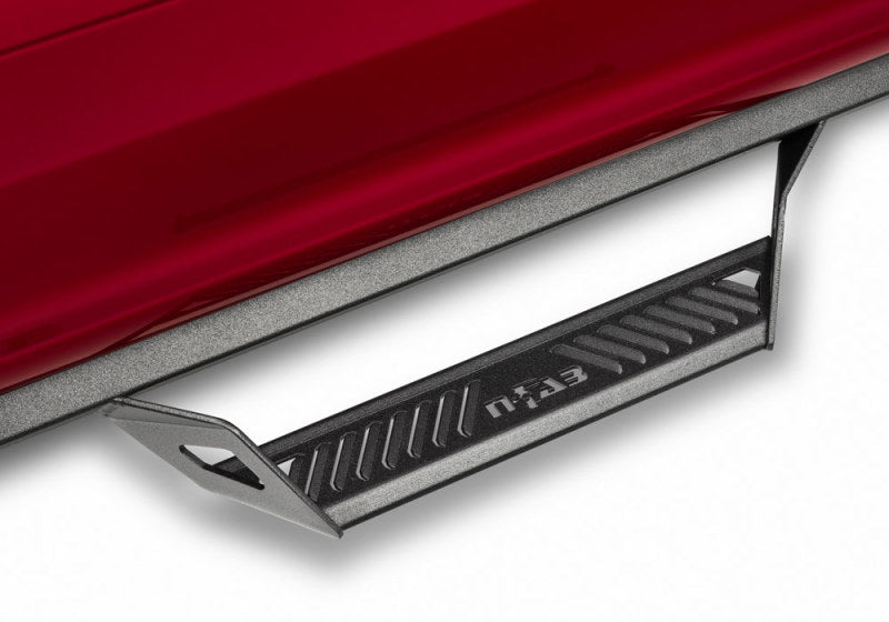 Load image into Gallery viewer, N-Fab Predator Pro 19-20 Chevy/GMC 1500 Crew Cab - Cab Length - Tex. Black
