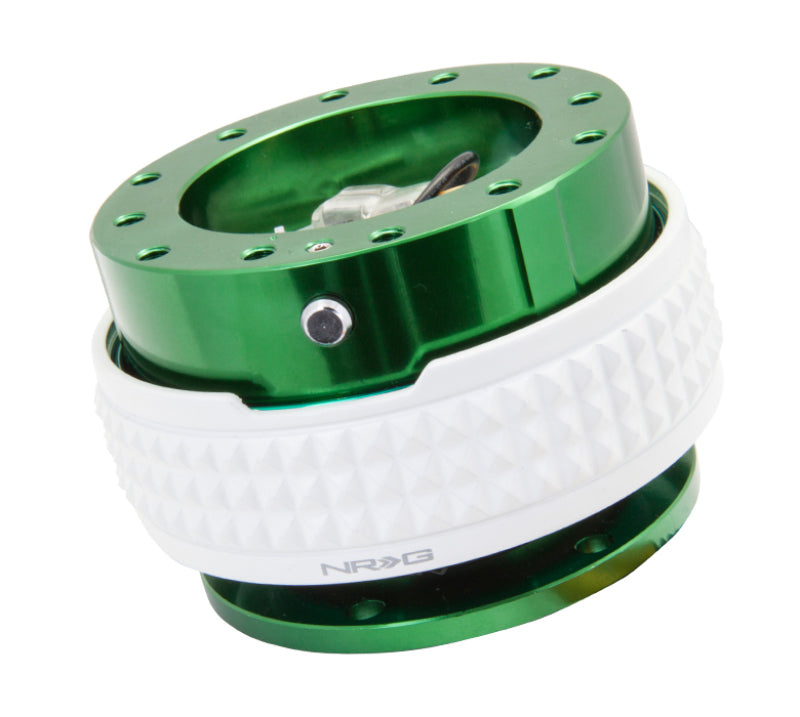 Load image into Gallery viewer, NRG Quick Release Kit - Pyramid Edition - Green Body / Glow In The Dark Pyramid Ring
