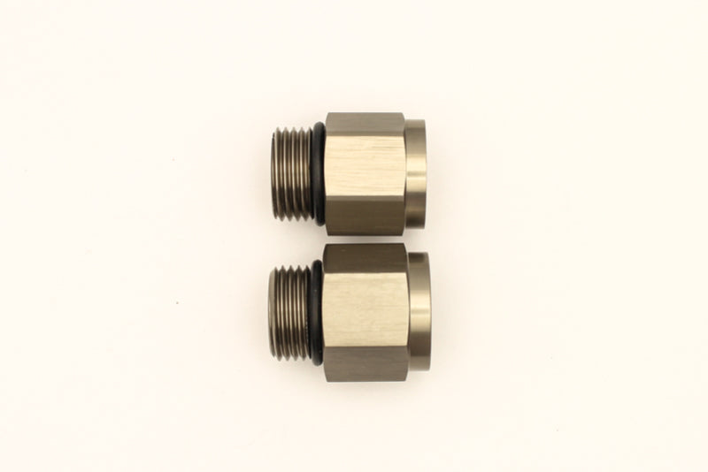Load image into Gallery viewer, DeatschWerks DW350iL 8ORB Male to Metric Female Plumbing Kit to Replace Bosch 044 (Incl. O-Ring)

