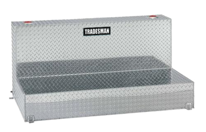 Tradesman Aluminum L-Shape Liquid Storage Tank (48 Gallon Capacity) - Brite