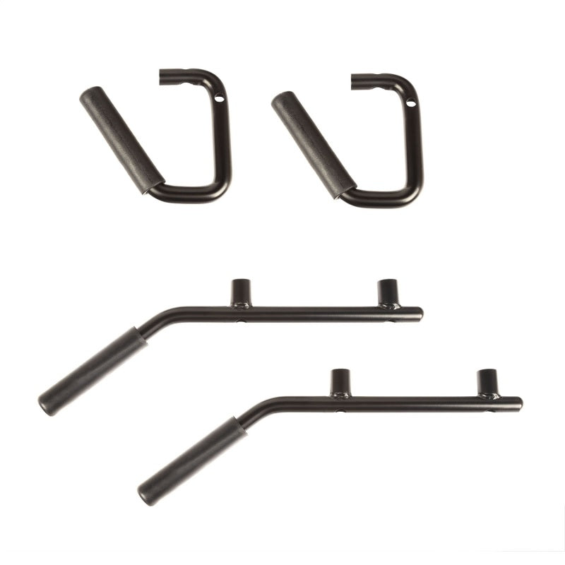 Load image into Gallery viewer, Rugged Ridge Steel Grab Handles F/R Kit Black 07-18 Jeep Wrangler JK/JKU
