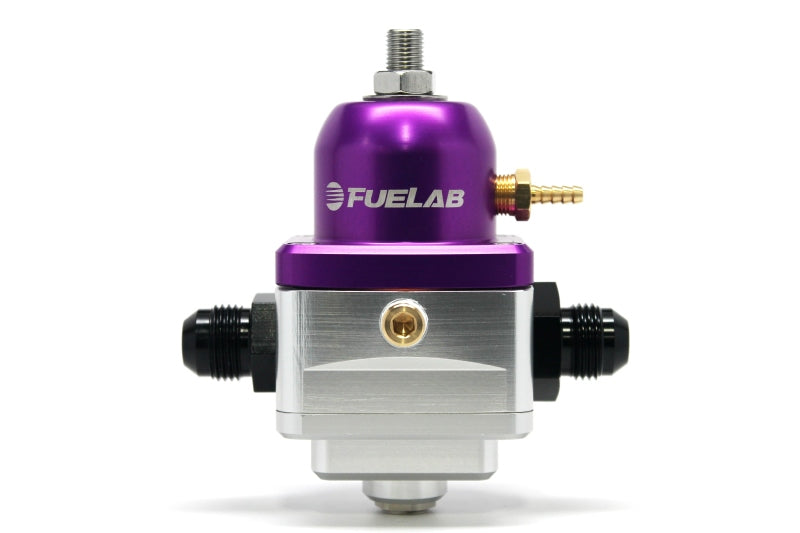 Load image into Gallery viewer, Fuelab 529 Electronic EFI Adjustable FPR (1) -8AN In (1) -8AN Return - Purple
