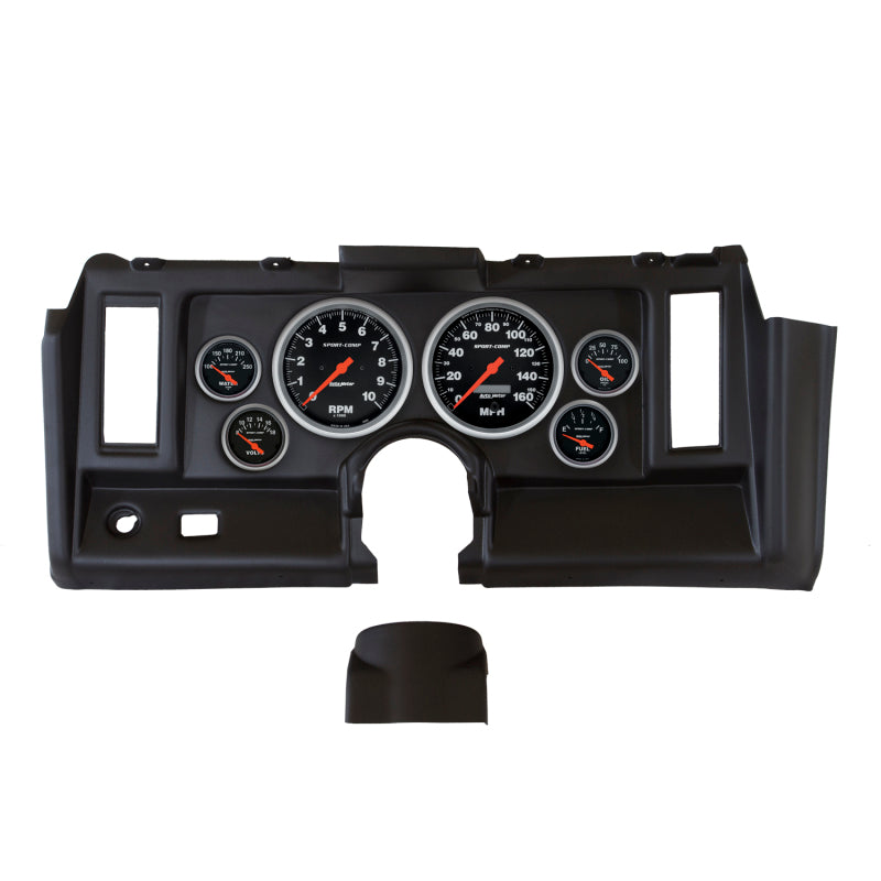 Load image into Gallery viewer, Autometer Sport-Comp 1969 Camaro Dash Kit 6pc Tach / MPH / Fuel / Oil / WTMP / Volt
