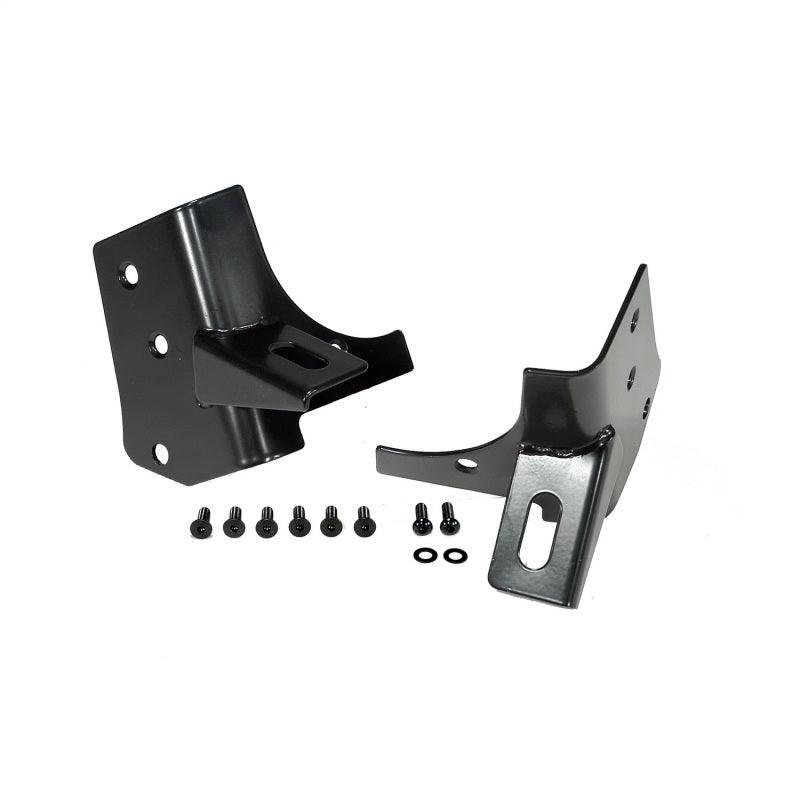 Load image into Gallery viewer, Rugged Ridge 97-06 Jeep Wrangler TJ Windshield Hinge Light Brackets Black
