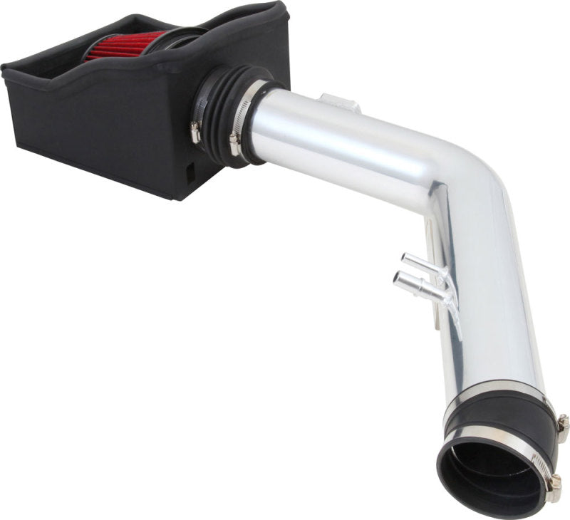 Load image into Gallery viewer, Spectre 11-14 Ford F250/350 V8-6.2L F/I Air Intake Kit - Polished w/Red Filter
