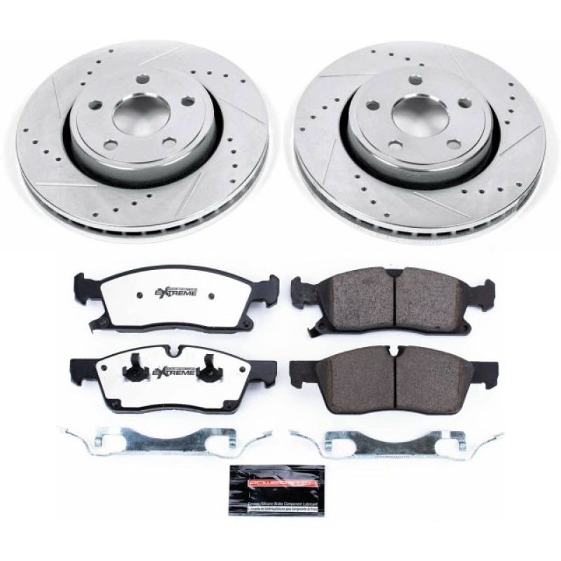 Load image into Gallery viewer, Power Stop 11-19 Dodge Durango Front Z36 Truck &amp; Tow Brake Kit
