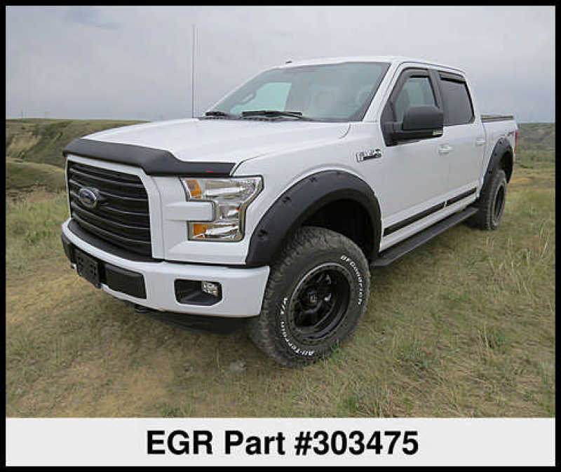 Load image into Gallery viewer, EGR 15+ Ford F150 Superguard Hood Shield - Matte (303475)
