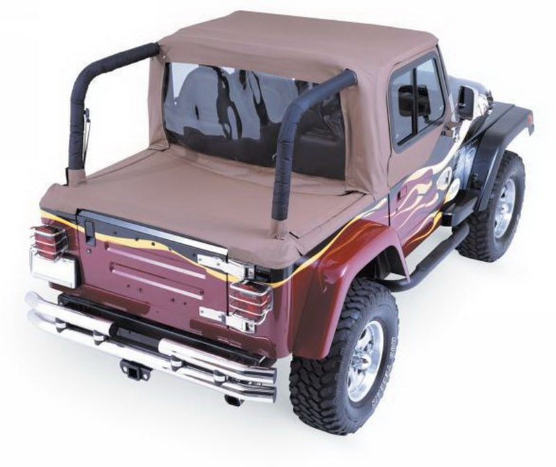 Load image into Gallery viewer, Rampage 1997-2002 Jeep Wrangler(TJ) Cab Soft Top And Tonneau Cover - Spice Denim
