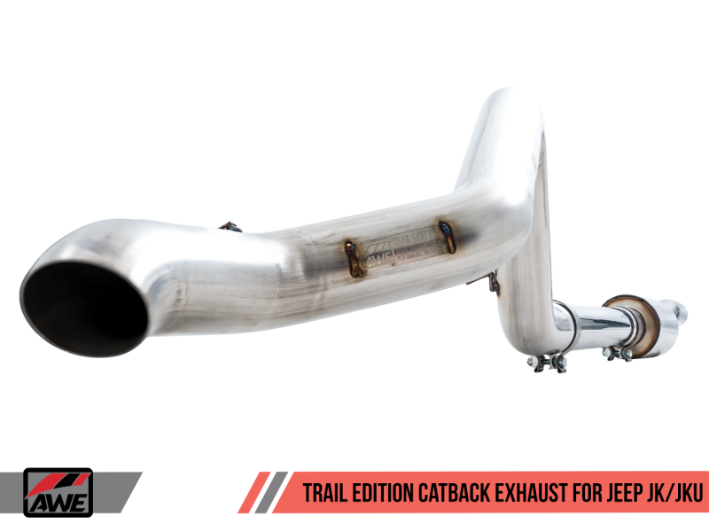 Load image into Gallery viewer, AWE Tuning 07-18 Jeep Wrangler JK/JKU 3.6L Trail Edition Cat-Back Exhaust
