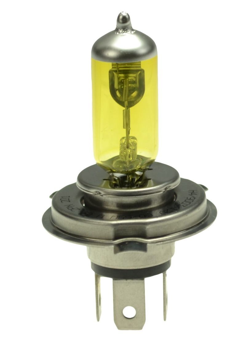 Load image into Gallery viewer, Hella Optilux H4 12V / 60/55W XY Xenon Yellow Bulb

