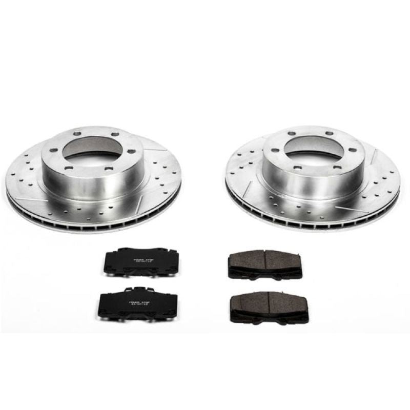 Load image into Gallery viewer, Power Stop 95-02 Toyota 4Runner Front Z23 Evolution Sport Brake Kit
