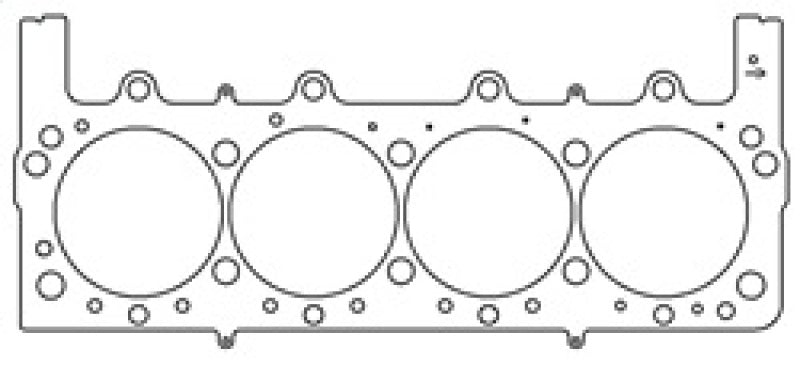 Load image into Gallery viewer, Cometic Ford 460 Pro Stock 4.685in Bore .051 inch MLS-RH A500 Block Head Gasket
