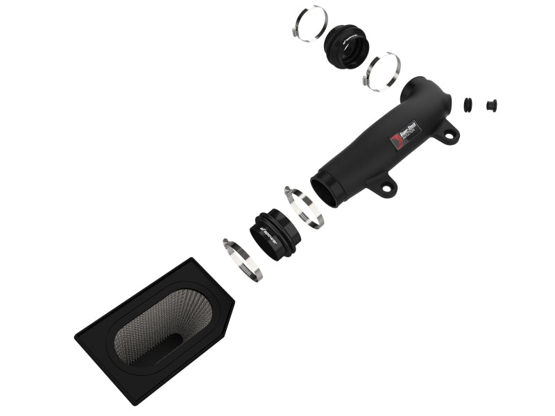 Load image into Gallery viewer, aFe Super Stock Induction System Pro Dry S Media 18-21 Jeep Wrangler JL L4-2.0L (t)
