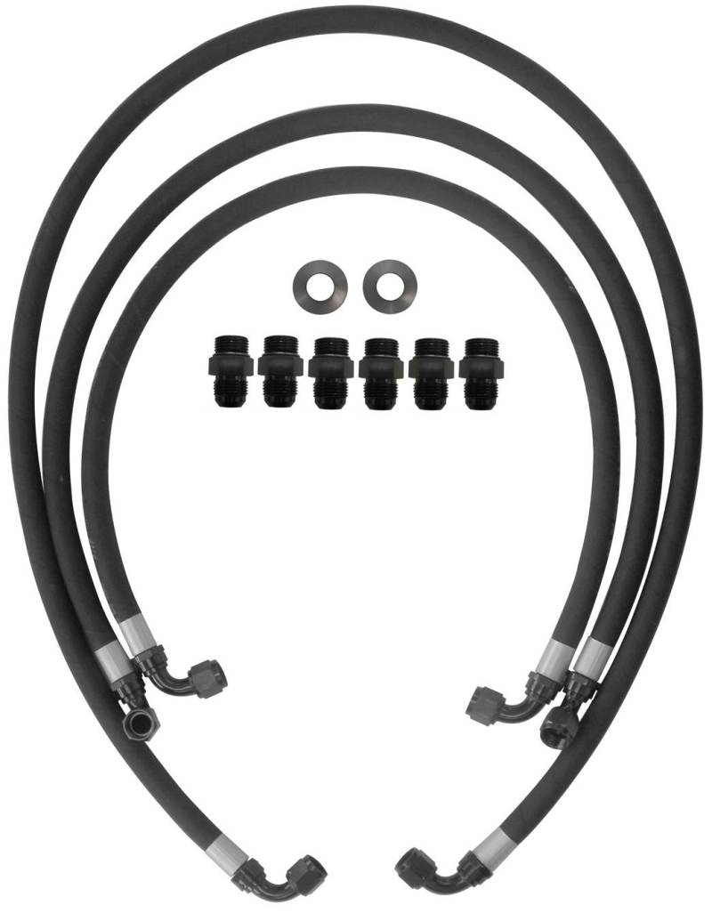 Load image into Gallery viewer, Fleece Performance 06-10 GM Duramax 6.6L LBZ/LMM Allison Transmission Cooler Lines
