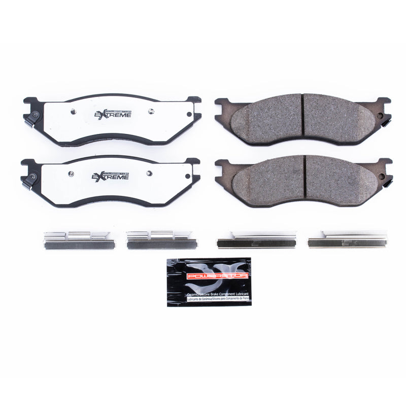 Load image into Gallery viewer, Power Stop 04-06 Dodge Durango Front Z36 Truck &amp; Tow Brake Pads w/Hardware
