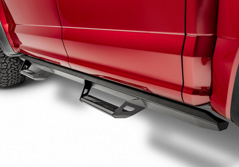 Load image into Gallery viewer, N-Fab Predator Pro Step System 15-17 GMC/Chevy Canyon/Colorado Ext Cab - Tex. Black

