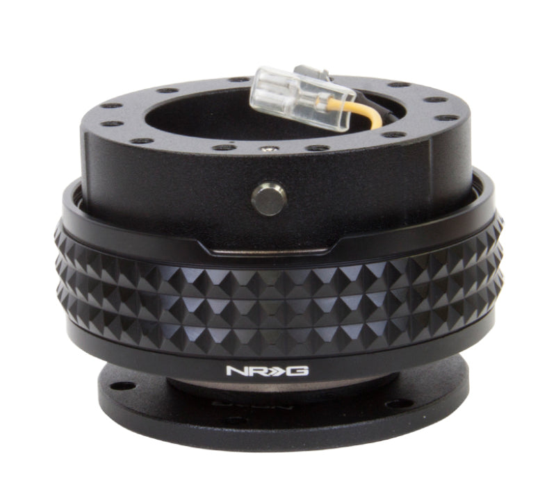 Load image into Gallery viewer, NRG Quick Release Kit - Pyramid Edition - Black Body / Black Pyramid Ring
