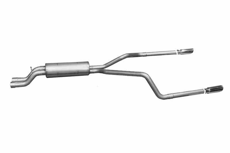 Load image into Gallery viewer, Gibson 02-05 Chevrolet Silverado 2500 HD Base 6.0L 2.5in Cat-Back Dual Split Exhaust - Stainless

