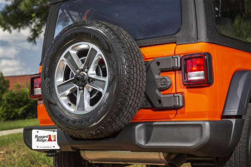 Load image into Gallery viewer, Rugged Ridge Spartacus HD Tire Carrier Hinge Casting 18-20 Jeep Wrangler JL
