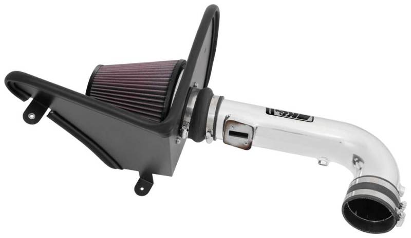 Load image into Gallery viewer, K&amp;N 16-17 Chevy Camaro 3.6L Silver Typhoon Short Ram Intake
