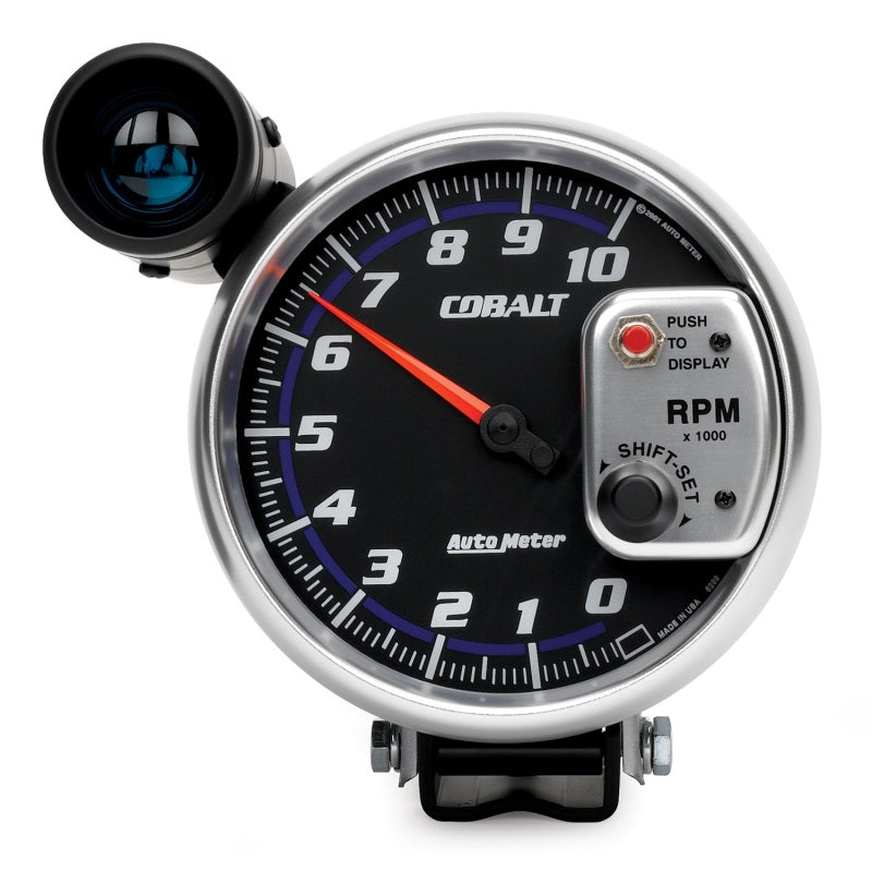 Load image into Gallery viewer, Autometer Cobalt 5 inch 10000 RPM Tachometer w/ Shift Light
