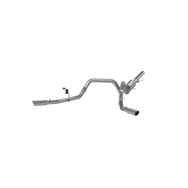 Load image into Gallery viewer, MBRP 14 Chevy/GMC 1500 Silverado/Sierra 4.3L V6/5.3L V8 Dual Split Side Alum 3in Cat Back Exhaust
