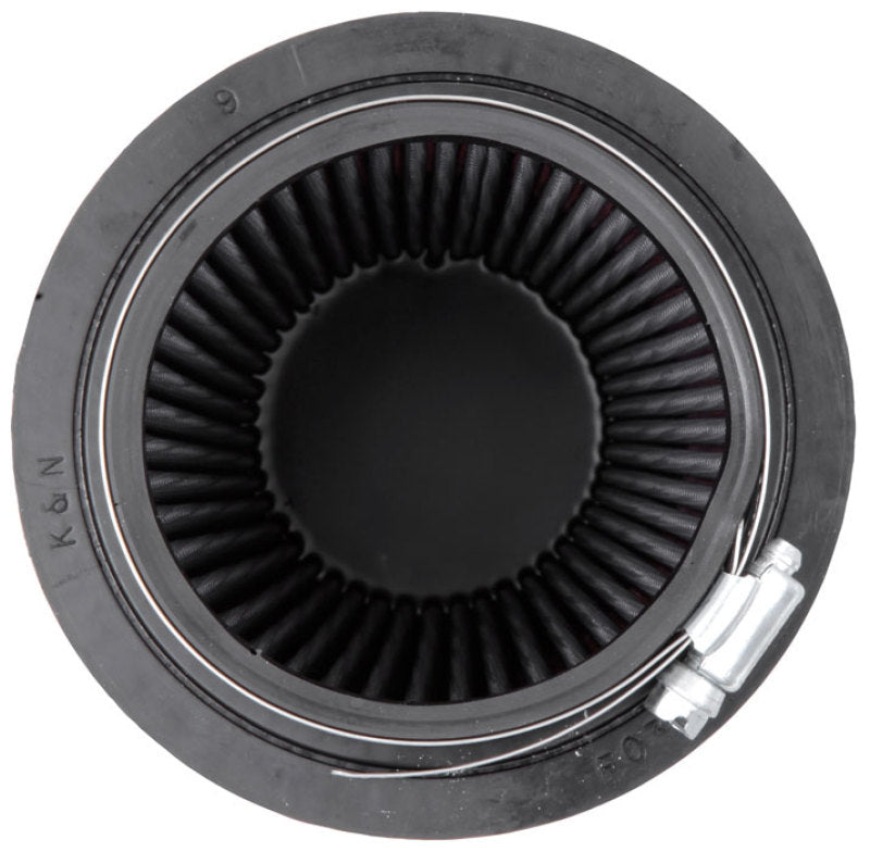 Load image into Gallery viewer, K&amp;N Universal Rubber Filter Round Tprd 3.313in Flange ID x 4.75in Base OD x 3.5in Top OD x 6.5in H
