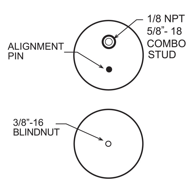 Load image into Gallery viewer, Firestone Ride-Rite Replacement Bellow 267C (For Kit PN 2361/2384/2430/2350/2458/2377) (W217606397)
