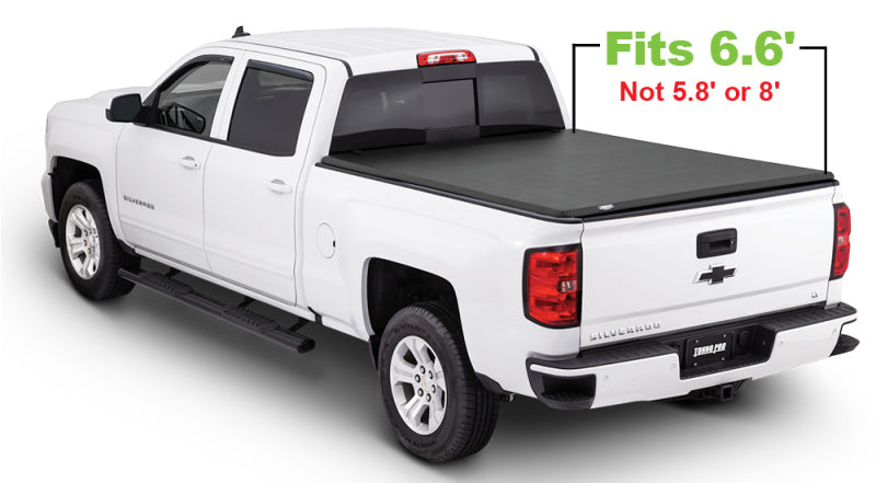 Load image into Gallery viewer, Tonno Pro 2019 Chevy Silverado 1500 6.6ft Fleetside Lo-Roll Tonneau Cover
