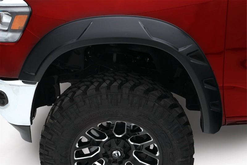 Load image into Gallery viewer, Bushwacker 09-18 Ram 1500 w/ 67.4in Fleetside Bed (Ex. R/T and Rebel) DRT Style Flares 4pc - Black
