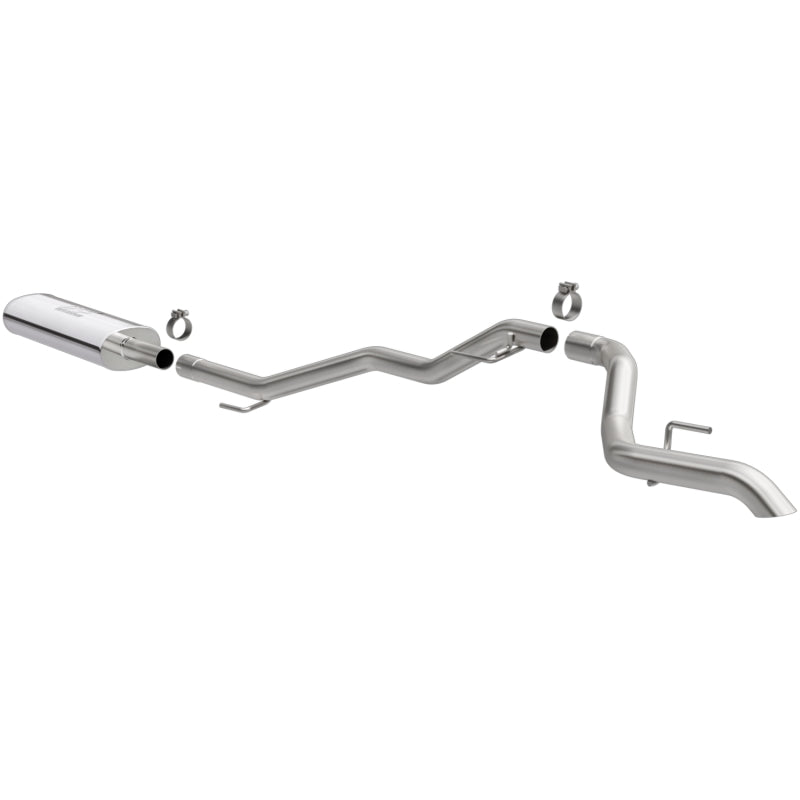 Load image into Gallery viewer, MagnaFlow 2020 Jeep Gladiator 2.5in Rock Crawler Series Single Rear Exit SS Cat-Back Exhaust w/o Tip
