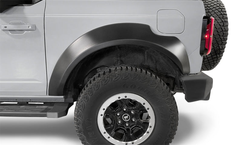 Load image into Gallery viewer, Bushwacker 21-22 Ford Bronco (2 Door) Extend-A-Fender Style Fender Flares - 4pc Smooth
